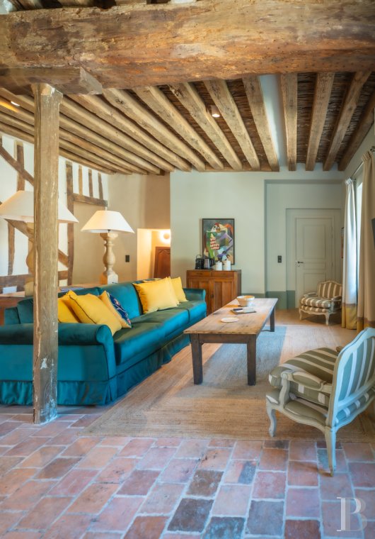 Dans les Yvelines, au nord de Houdan,  un ensemble de maisons autour d’un ancien moulin du 17e siècle - photo  n°26